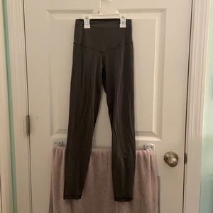 aerie OFFLINE real me high waisted leggings size small grey green